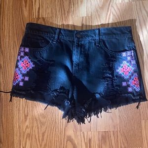 Black Hollister Shorts